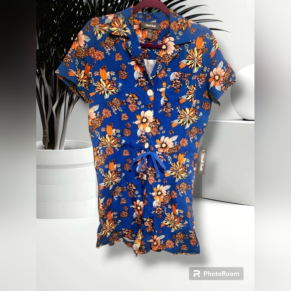 Modcloth Summer Camp Solstice Romper. Size 4. NWT - Picture 5 of 10